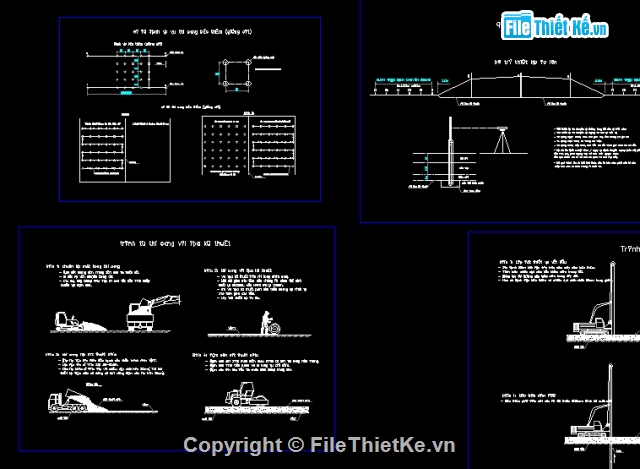 Bản vẽ chi tiết,chi tiết thi công,thi công đường