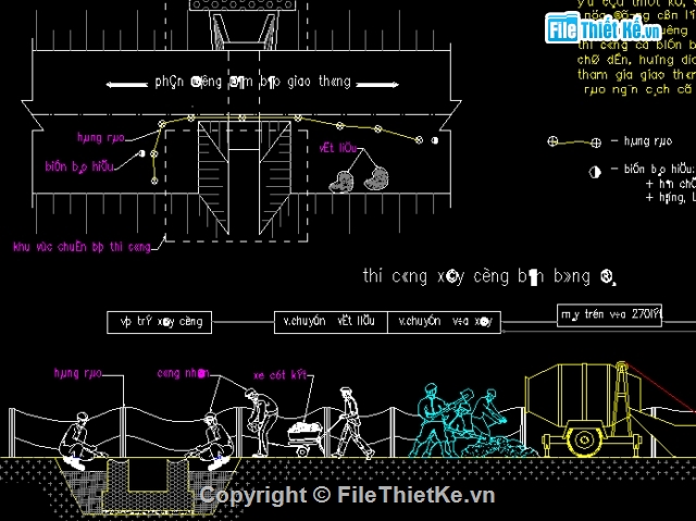 Bản vẽ chi tiết,chi tiết thi công,thi công đường