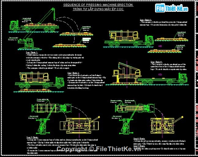 thi công ép cọc,ép cọc BTCT,phương pháp thử tải tĩnh,thử nghiệm sức chịu tải của cọc,bản vẽ phương pháp PDA