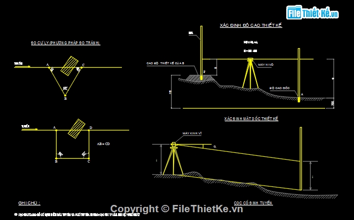 Bản vẽ,Bản vẽ thi công,thi công hạ tầng,Bản vẽ  cad biện pháp thi công