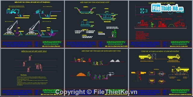 Bản vẽ thi công,thi công hạ tầng,hạ tầng kỹ thuật đô thị,bản vẽ biện pháp thi công,thi công hạ tầng kỹ thuật đô thị