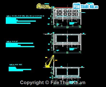 Biện pháp thi công,Bản vẽ thi công,Bản vẽ,thi công hầm,Biện pháp thi công hầm chui