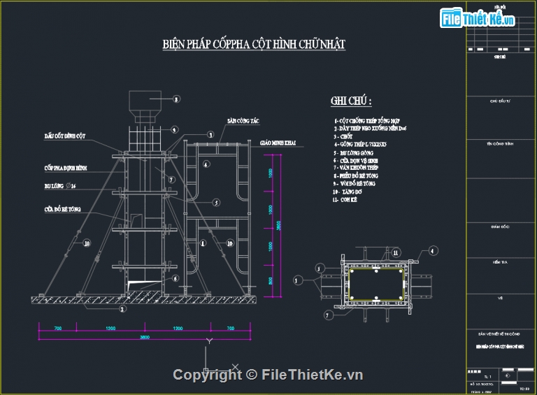 Bản vẽ thi công,biện pháp thi công nhà,nhà dân dụng,thi công