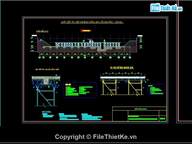 bản vẽ biện pháp thi công phần móng tầng hầm,bản vẽ biện pháp thi công,bản vẽ dự thầu phần móng tầng hầm