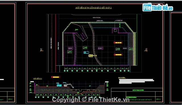 bản vẽ biện pháp thi công phần móng tầng hầm,bản vẽ biện pháp thi công,bản vẽ dự thầu phần móng tầng hầm