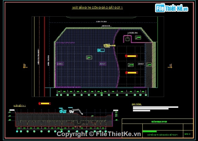 bản vẽ biện pháp thi công phần móng tầng hầm,bản vẽ biện pháp thi công,bản vẽ dự thầu phần móng tầng hầm