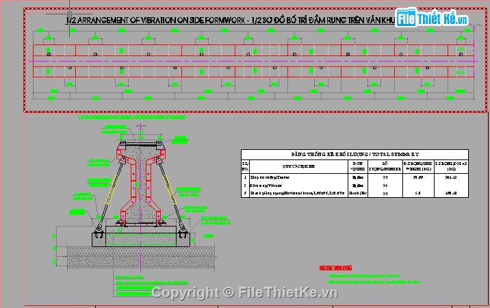 sản xuất dầm I,bệ đúc dầm I33m,ván khuôn dầm I33,Công nghệ đúc dầm I33