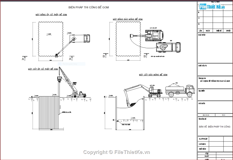 Bản vẽ thi công,trạm xử lý nước thải,nước thải bệnh viện,biện pháp thi công trạm xử lý nước thải