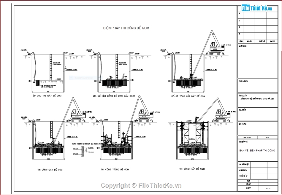 Bản vẽ thi công,trạm xử lý nước thải,nước thải bệnh viện,biện pháp thi công trạm xử lý nước thải