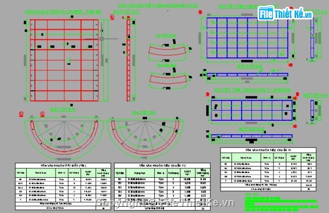 thi công cầu,Bản vẽ cad thi công cầu,biện pháp thi công trụ cầu,kết cấu bổ trợ thi công trụ,đà giáo phục vụ thi công trụ,ván khuôn thi công trụ