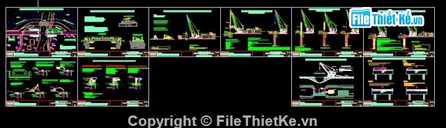 bản vẽ tổ chức thi công,bản vẽ biện pháp thi công,bản vẽ thi công cầu,bản vẽ biện pháp,thi công cầu