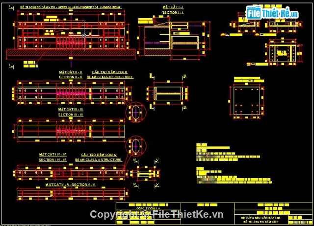 Bản vẽ thi công,Biện pháp thi công,thi công cầu,Biện pháp tổ chức thi công chế tạo dầm và lao lắp