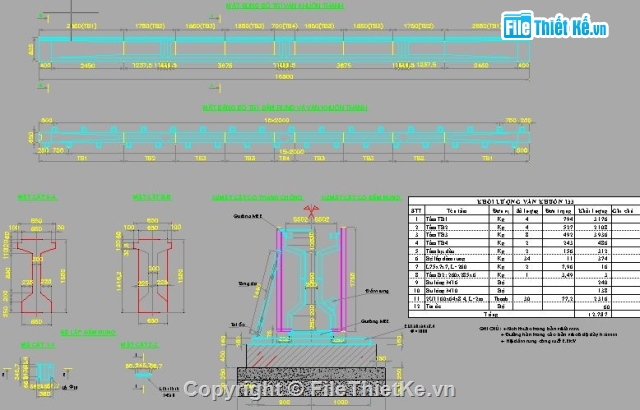 bản vẽ tổ chức thi công,Bản vẽ dầm I,thi công dầm,lắp dầm bằng phương pháp đấu cẩu,bệ đúc dầm