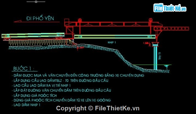 Biện pháp thi công,thi công cầu,Bản vẽ Biện pháp tổ chức thi công mố trụ cầu,Biện pháp tổ chức thi công kết cấu nhịp T33m,Biện pháp tổ chức thi công mố trụ cầu