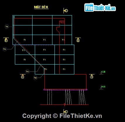 thi công móng,thi công cầu,biện pháp thi công móng