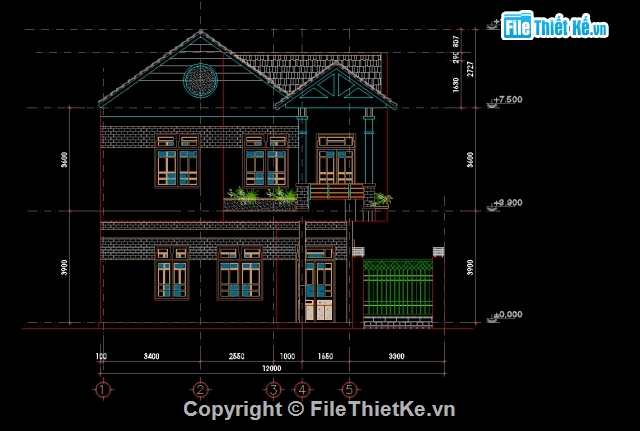 biệt thự 2 tầng,biệt thự 2 tầng 12x10m,biệt thự hiện đại,biệt thự  12x10m