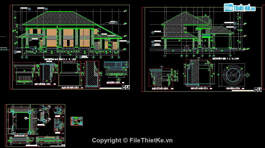 biệt thự đẹp,biệt thự  đẹp,biệt thự 2 tầng,cad biệt thự 2 tầng,bản vẽ biệt thự 2 tầng