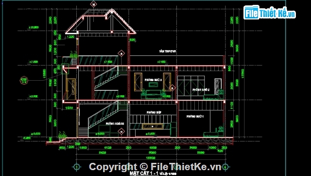Biệt thự 2 tầng,nhà phố 2 tầng,bản vẽ 2 tầng,nhà dân dụng 2 tầng,Nhà phố 2 tầng 8x17m,biệt thự 2 tầng 8x17m