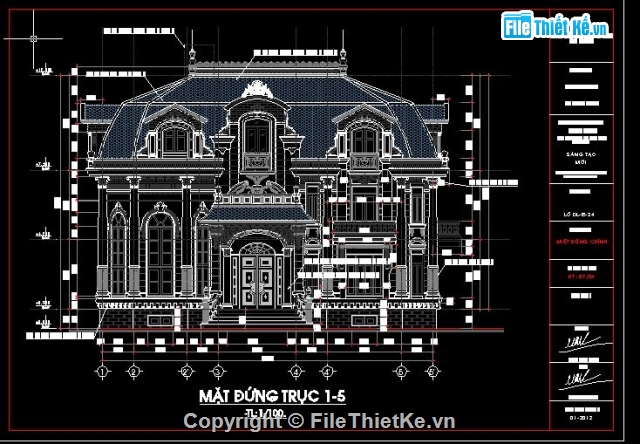 Biệt thự 2 tầng rưỡi,Biệt thự,phong cách cổ điển,Biệt thự 5 tầng,nhà 2 tầng có tầng hầm,Biệt thự kích thước 14x18m