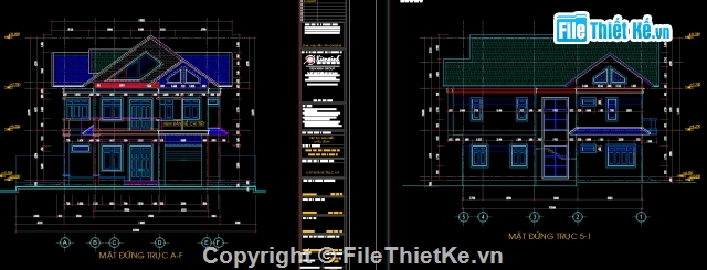 Biệt thự,Biệt thự 2 tầng 13x15m,Bản vẽ Biệt thự,Bản vẽ Biệt thự 2 tầng,Biệt thự 2 tầng