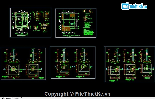 kết cấu biệt thự,biệt thự 2 tầng,mẫu biệt thự đẹp,bản vẽ biệt thự