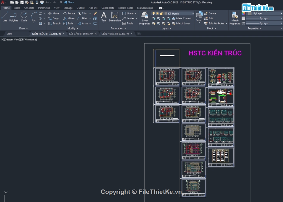 Biệt thự 3 tầng,bản vẽ biệt thự 3 tầng,file cad biệt thự 3 tầng