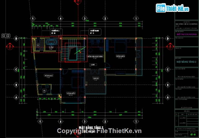 nhà ở 3 tầng,Bản vẽ biệt thự 3 tầng,biệt thự 3 tầng,File cad Biệt thự 3 tầng