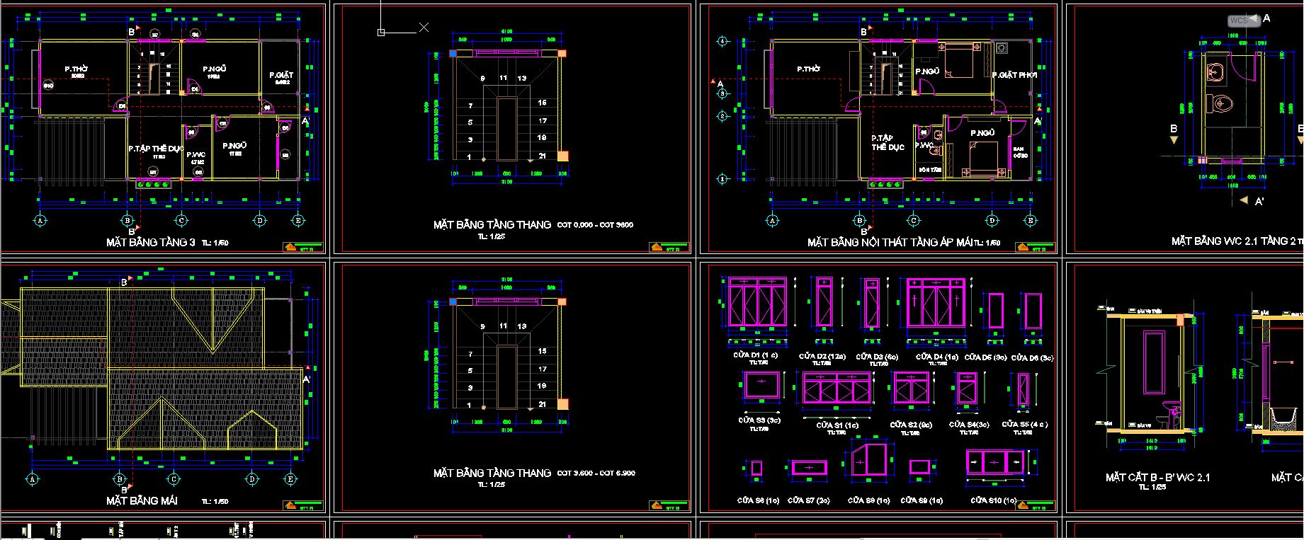 3DSMAX BIỆT THỰ,BIỆT THỰ 3 Tầng,3dmax biệt thự 3 tầng,bản vẽ cad biệt thự 3 tầng,BIỆT THỰ 3 Tầng 3.3x14.8m