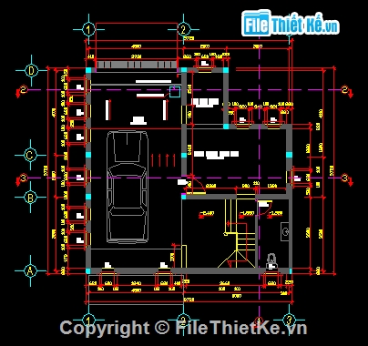 biệt thự 3 tầng,3 tầng,biệt thự 9 tầng,biệt thự 3 tầng kích thước 2.2x14.7m