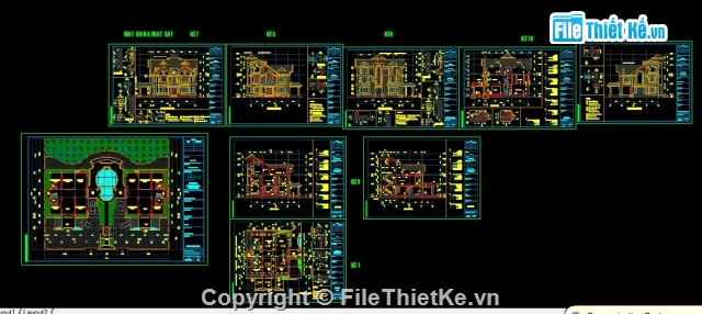 biệt thự 3 tầng 16x19m,bản vẽ biệt thự 3 tầng,biệt thự 3 tầng phong cách pháp,biệt thự 3 tầng pháp cổ,biệt thự pháp 16x19m