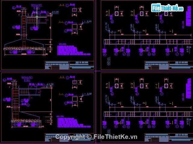 kết cấu biệt thự,Bản vẽ biệt thự 3 tầng,Bản vẽ thiết kế biệt thự 3 tầng,biệt thự 3 tầng kích thước 10m x 20m,kiến trúc 3 tầng