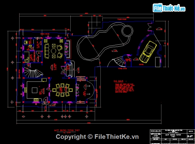 biệt thự 3 tầng,điện nước biệt thự,kiến trúc biệt thự