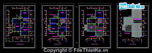 biệt thự pháp cổ,biệt thự 3 tầng pháp cổ,bản vẽ biệt thự 3 tầng kích thước 8x12m,biệt thự 3 tầng 8x12m