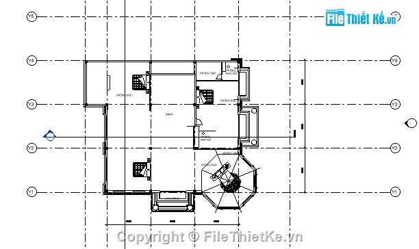 Bản vẽ,Biệt thự,4 tầng,Bản vẽ BT 4 tầng,revit biệt thự,thiết kế biệt thự