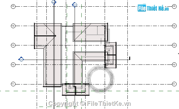 Bản vẽ,Biệt thự,4 tầng,Bản vẽ BT 4 tầng,revit biệt thự,thiết kế biệt thự