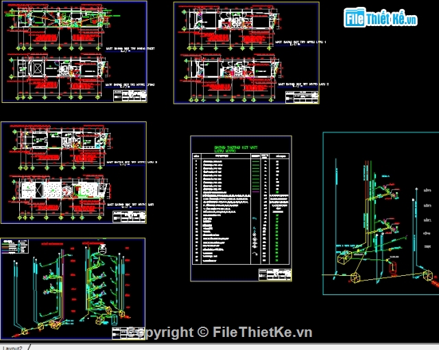 biệt thự 6 tầng,Biệt thự 4x16m,bản vẽ biệt thự,Biệt thự 6 tầng 16x4m