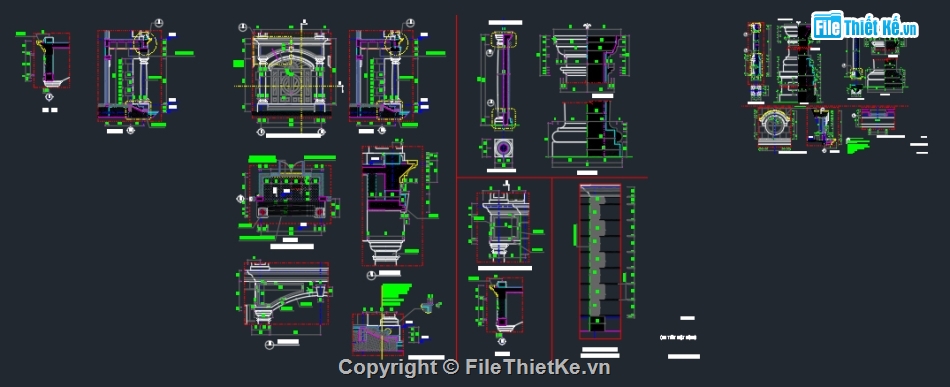 Biệt thự 3 tầng,biệt thự 3 tầng đẹp,File cad biệt thự 3 tầng,bản vẽ cad biệt thự 3 tầng