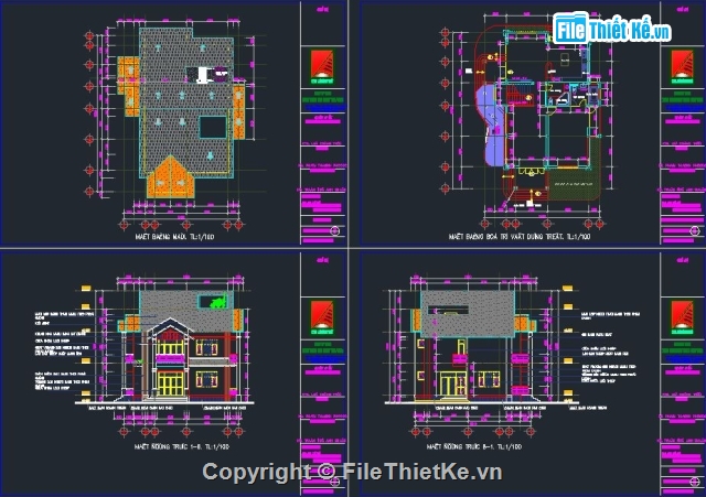 Biệt thự 2 tầng,kiến trúc biệt thự,biệt thự gia đình