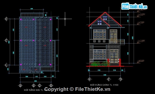 biệt thự phố,biệt thự 2 tầng,biệt thự đẹp,biệt thự chiều rộng 6m,biệt thự phố 2 tầng kích thước 6m x 9m,biệt thự mặt tiền 6m