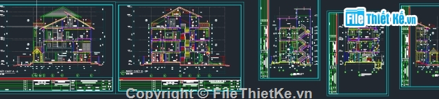 biệt thự kiểu 4 tầng kt 15x28m,biệt thự 4 tầng,biệt thự 8x15m,biệt thự phố 4 tầng