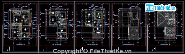 Bản vẽ biệt thự tân cổ điển,kiến trúc biệt thự,Bản vẽ kiến trúc biệt thự