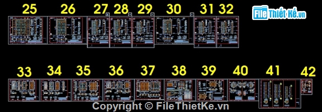 Bản vẽ biệt thự tân cổ điển,kiến trúc biệt thự,Bản vẽ kiến trúc biệt thự