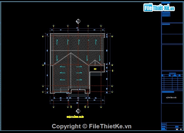 Bản vẽ biệt thự vườn 10.8x13.5m,bản vẽ biệt thự vườn,Biệt thự vườn 10.8x13.5m,Bản vẽ biệt thự vườn