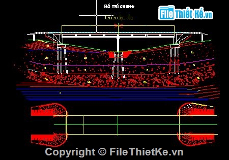 cầu dầm I,Bản vẽ dầm I,Bản vẽ cầu dầm,Bản vẽ dầm