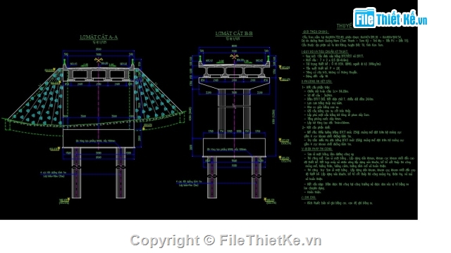 Bản vẽ dầm I,cầu dầm I,cầu dầm t 3 nhịp 24m,bản vẽ cầu dầm i nhịp 24m