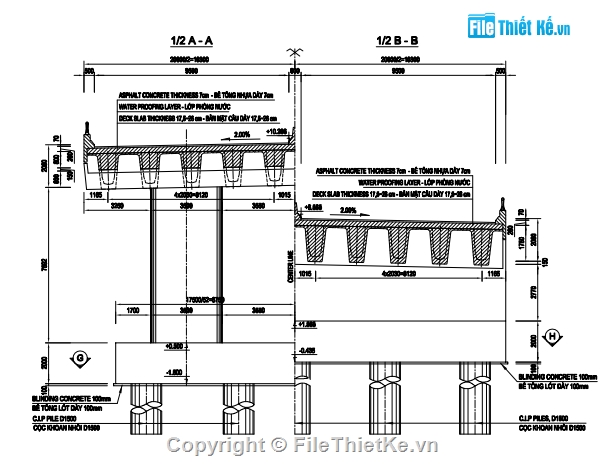 Bản vẽ,super-T,thiết kế cầu,Bản vẽ dầm,dầm super-t,super-t 40m