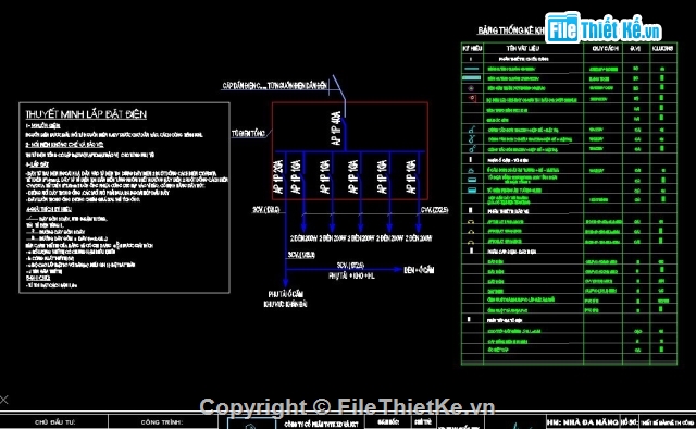 Bản vẽ điện trường học,Bản vẽ điện nhà đa năng,Bản vẽ CAD điện Nhà đa năng