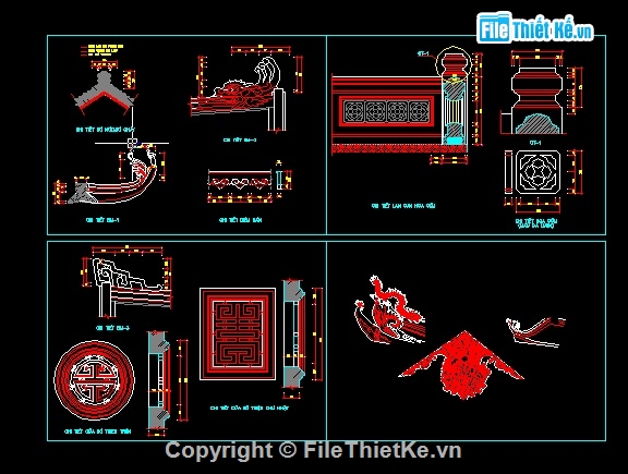 các chi tiết cho công trình văn hóa,bản vẽ chi tiết các họa tiết cho đình chùa,bản vẽ các chi tiết hoa văn cho nhà cổ,bản vẽ chi tiết hoa văn đình chùa,bản vẽ phục vụ cho các công trình văn hóa