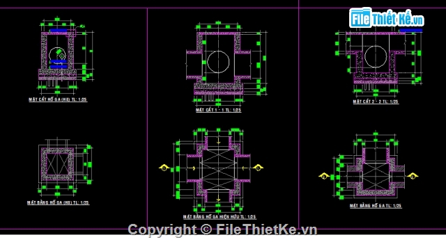 Bản vẽ,hố thu,bản vẽ hố ga,Bản vẽ autocad,Bản vẽ chi tiết các loại hố ga,hố ga thu nước