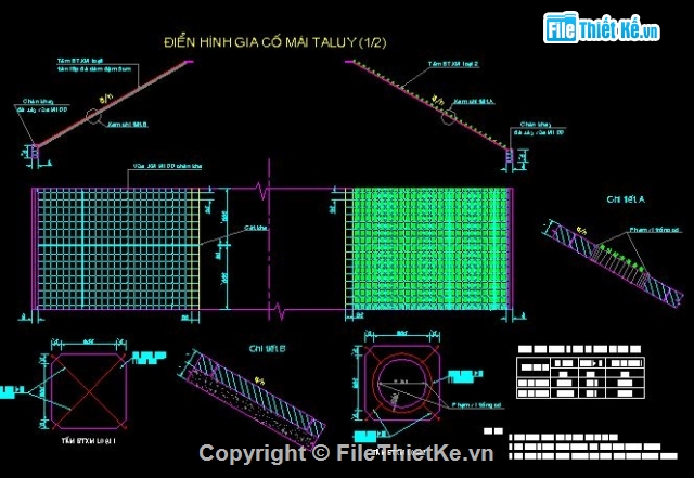 tường chắn đất,Bản vẽ nghiêng,tường chắn,Bản vẽ Tường chắn